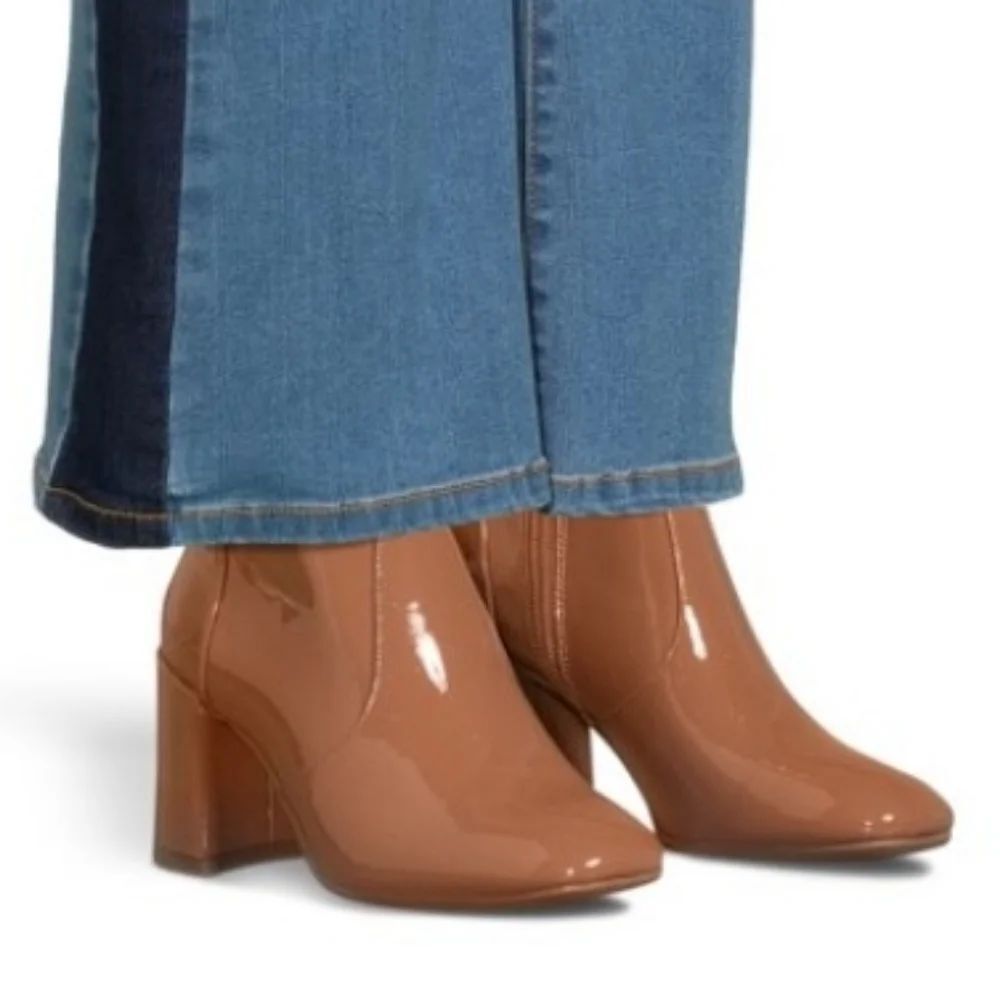 MADDEN GIRL WOMENS SIDE ZIP HEELED BOOTIE